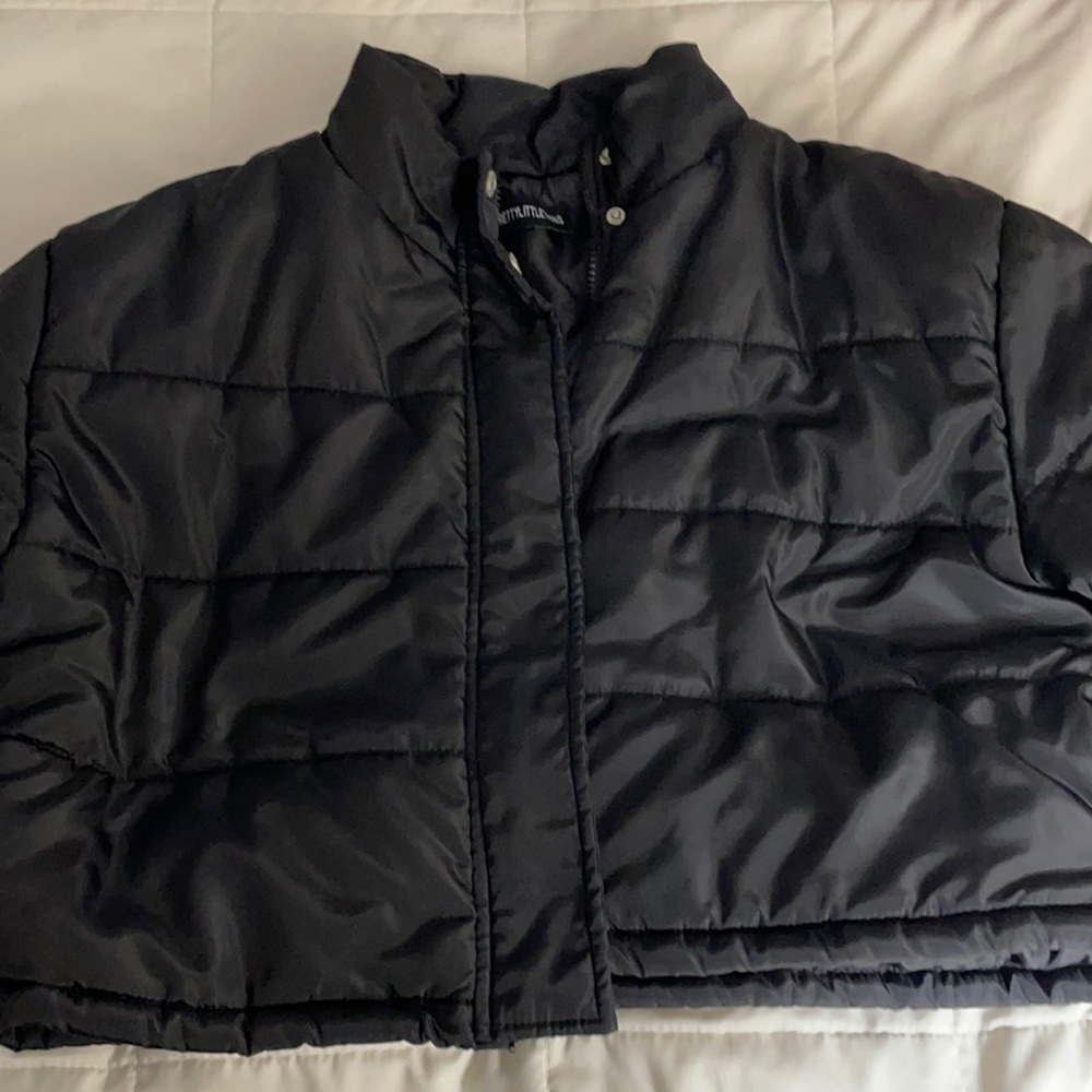 Cropped jacket-pretty little thing